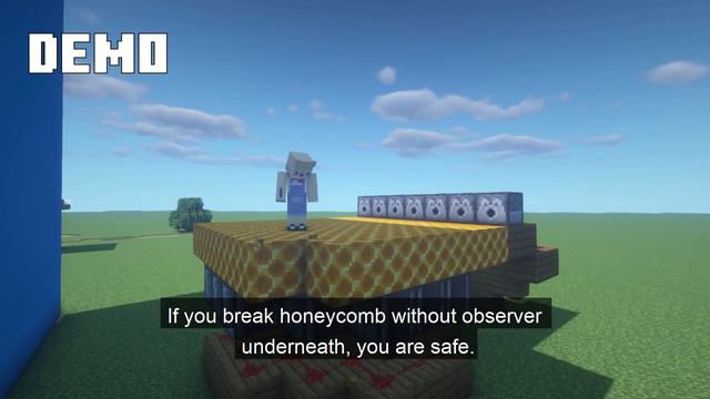 Minecraft | How to make a working squid game (Sugar Honeycomb) смотреть онлайн
