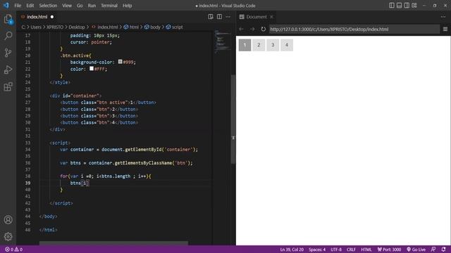 How TO Add Active Class to Current Element With #javascript смотреть онлайн
