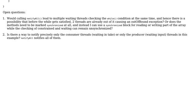 Code Review: Bounded blocking queue (5 Solutions!!) смотреть онлайн