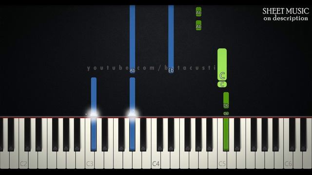 My Weapon - Natalie Grant | EASY PIANO TUTORIAL + SHEET MUSIC by Betacustic смотреть онлайн