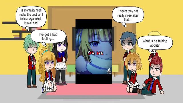 Past Class D React To Ayanokoji |Gacha Reaction| Ship: Ayanokoji X Sakayanagi