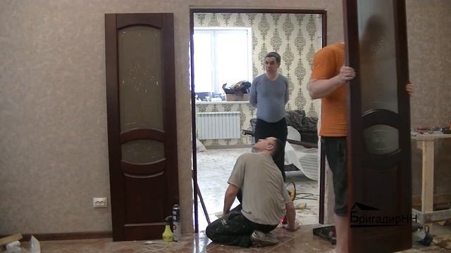 Установка двойной двери смотреть онлайн