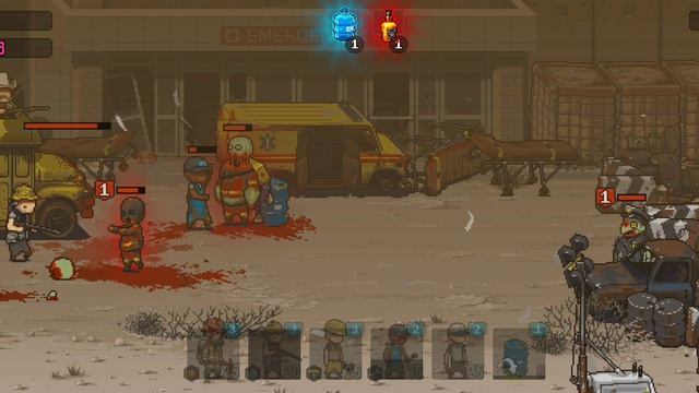 Огребаем от зомби в Ламосе ♦️ Игра "dead ahead warfare" смотреть онлайн