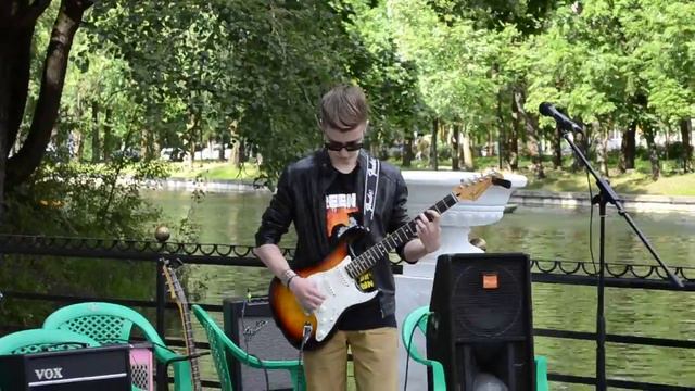 21 Guns - LIVE! (Green Day guitar part cover) смотреть онлайн