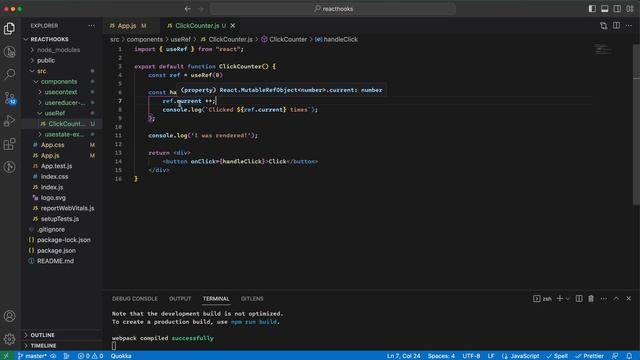 React Hooks Explained - 05 useRef смотреть онлайн