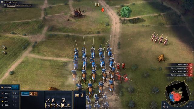 Age of empires 4 - 2021 | French Defends against English (4K 60fps) | RTX 3070 смотреть онлайн