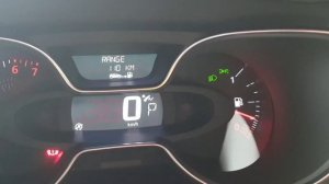 How to set ODO meter Renault Captur
