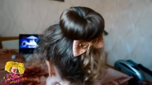 как сделать красивую прическу, детские прически прически для девочек, прически для детей,