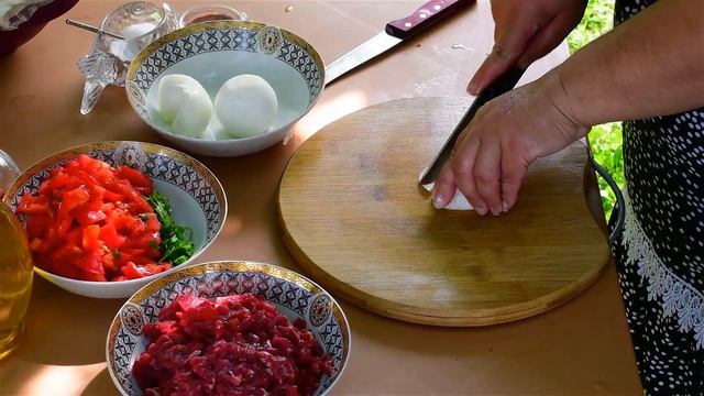 Making Turkish TANTUNI Wraps in Our Village смотреть онлайн