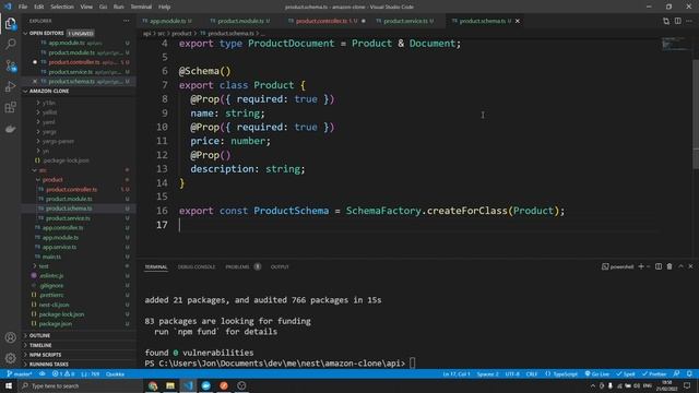 NestJS CRUD API with Mongo for Beginners | Amazon Clone смотреть онлайн