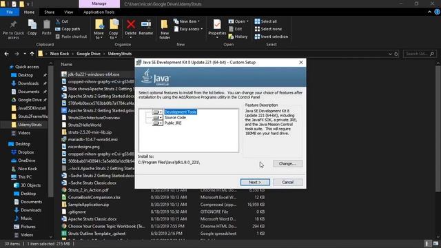 4. Setting up the Java SDK 8 - Getting Started with Struts 2, Spring JDBC, MariaDB and Eclipse IDE смотреть онлайн