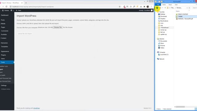 Set Up Romea WordPress Theme смотреть онлайн