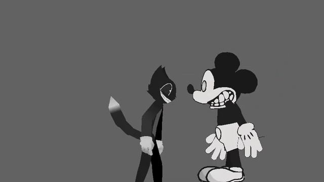 Mickey.AVI VS Cartoon Cat (Stick Nodes) смотреть онлайн