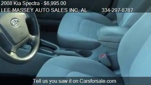 2008 Kia Spectra EX for sale in PHENIX CITY, AL 36867 at LEE смотреть онлайн