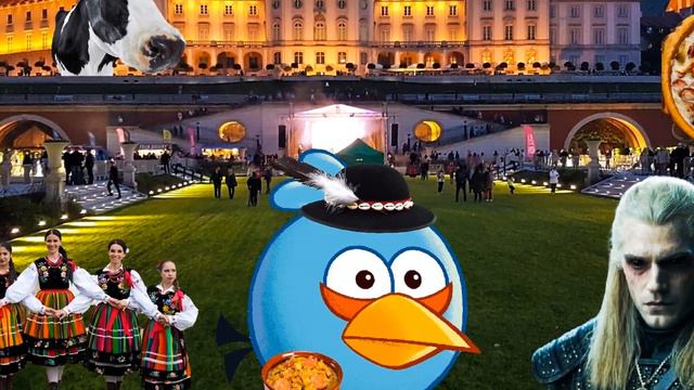 Angry Birds in different languages meme! смотреть онлайн