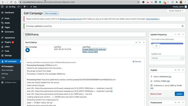 How to Scrape Website with Wp Automatic without feed | Wp Automatic Plugin Tutorial смотреть онлайн