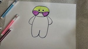 How to draw Lalafan. Как нарисовать Уточку Лалафан| Просто рисуем  Лалафан. Рисунок для детей.