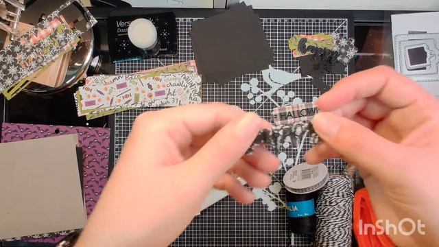 Mini Album Scrapbooking Spécial Halloween, Pressée Mais Pas Stressée