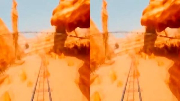 Видео для VR очков. Крутое путешествие по пустыне. Ужасы пирамид! 3d VR video