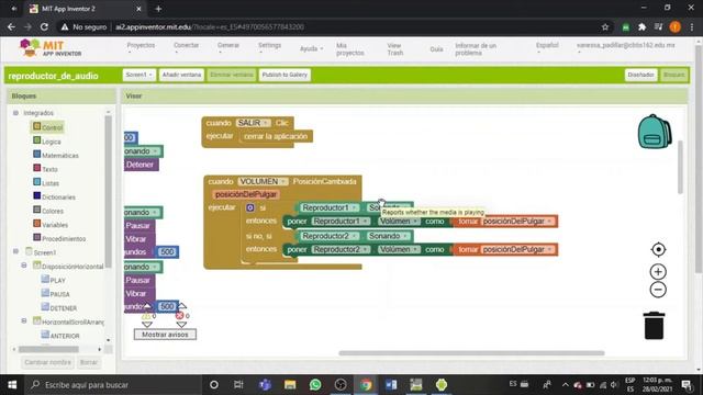 Reproductor de Audio App inventor смотреть онлайн