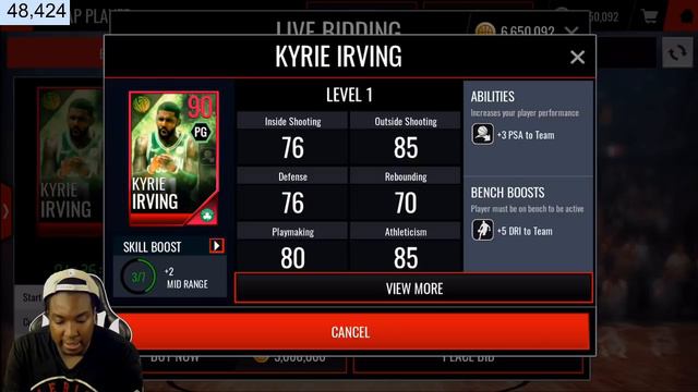 NBA LIVE MOBILE 18 CHILL STREAM!!! $20 WEEKLY GIVEAWAY!!! GRINDING FOR TOP 1000 IN SHOWDOWN смотреть онлайн