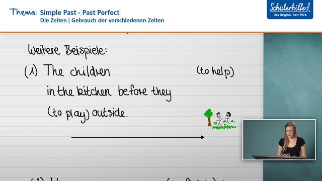 Past Perfect & Simple Past - Gebrauch der verschiedenen Zeiten 🎓 Schülerhilfe Lernvideo Englisch смотреть онлайн