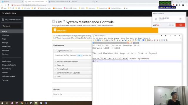 8. CISCO CML Increase Storage Size смотреть онлайн