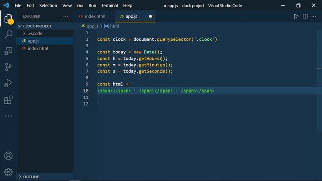 A JavaScript Odyssey - My clock project смотреть онлайн