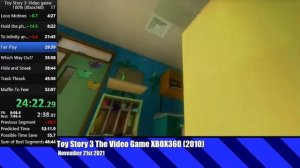 50:12 (100%) Xbox360 Toy Story 3:The Video Game Speedrun