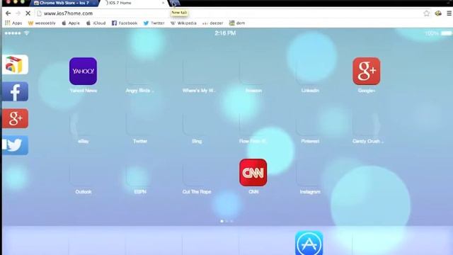 How to get Ios 7 new tab on google chrome смотреть онлайн