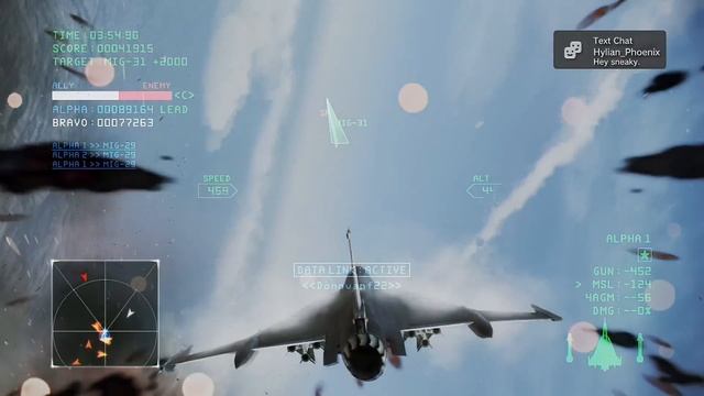 Ace Combat Infinity: B7R Attackers @ 1500 Cost смотреть онлайн