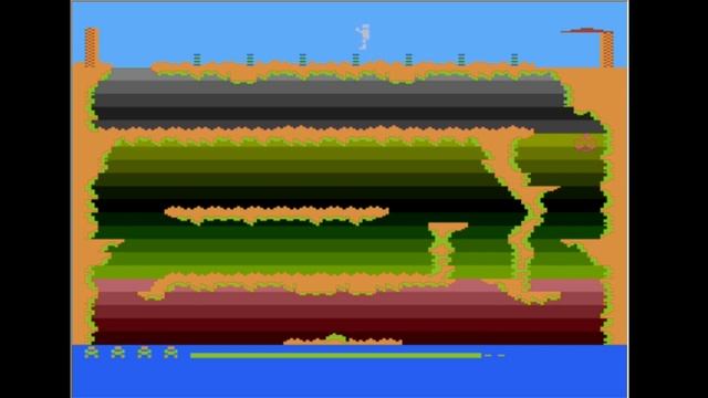Atari 800 Game: Cave Runner