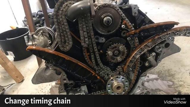 Vw Touareg Engine CRCA- Change Timing Chain And Replacement Cylinder Head Gaskets
