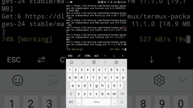 Termux Kurulum Gerekli komutlar смотреть онлайн