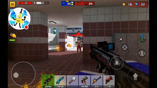 Видео игры "Pixel Gun 3D". смотреть онлайн
