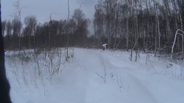 Завез приваду.Буран помогает! смотреть онлайн