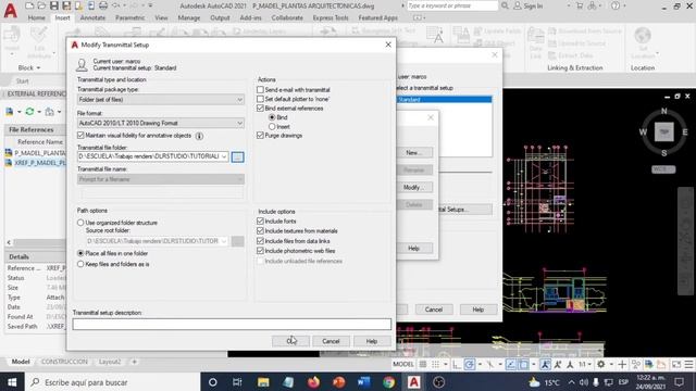 COMO HACER UN BIND EN AUTOCAD - COMANDO E-TRANSMIT смотреть онлайн
