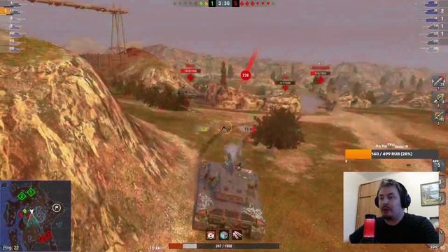 Выкатываем Танки за Золото из "Бюро Находок"! Стрим Tanks Blitz смотреть онлайн