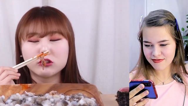 УЖАС!!!! КОРЕЙЦЫ ЕДЯТ ЖИВЫХ ОСЬМИНОГОВ/ASMR смотреть онлайн