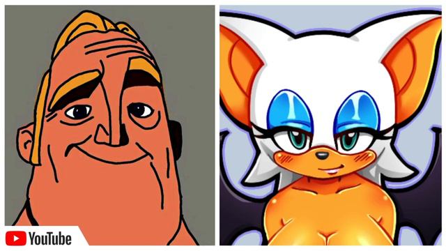 Mr. Incredible | RULE 34 | ROGUE THE BAT | SONIC | #r34 смотреть онлайн