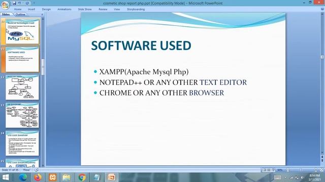 PPT - Online Cosmetics Shop || PHP MYSQL Project PPT смотреть онлайн
