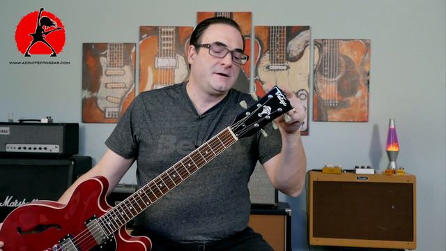Vintage Hollow Body VSA-535CR - A Killer Alternative To A Gibson 335! смотреть онлайн