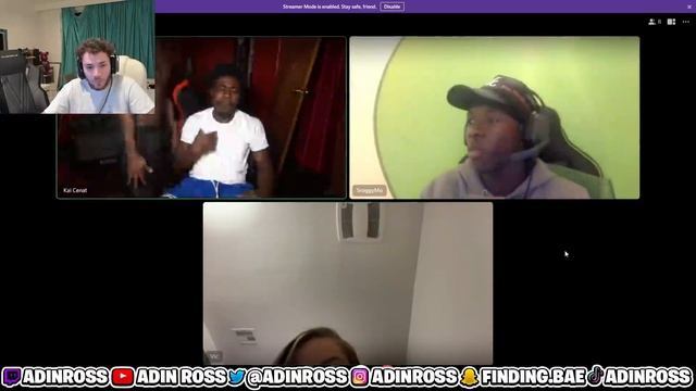 FULL Adin Ross E-Date with Woah Vicky including iShowSpeed, Kai Cenat, BLou, & Poudi!! смотреть онлайн