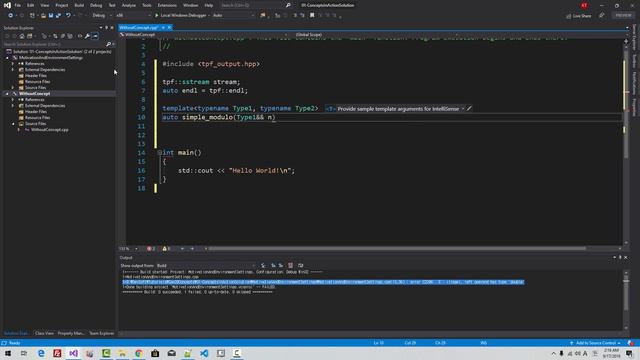 C++20 Concepts #01: C++ Concepts In Action