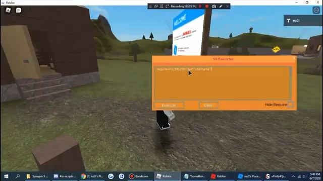 How To Execute Server Side Executor With Exploit In Your Place [Roblox] смотреть онлайн