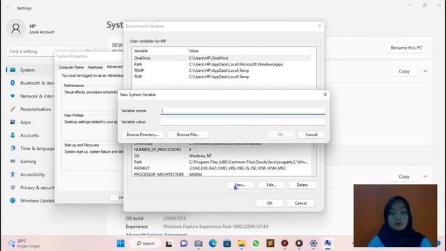 Cara Install Java JDK dan Path Pada windows 11 смотреть онлайн