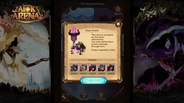 Peaks Of Time Walkthrough: The Abyssal Delves | AFK Arena