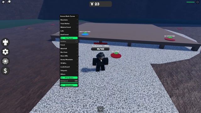 Demon Blade Tycoon Script Hack/GUI With Teleport To Tycoon, Autobuy And Walkspeed смотреть онлайн