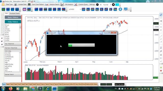 KeyStocks Software में 44 Moving Average पर Rising Stocks को केेेेसें Scan करें | KeyStocks Stoks. смотреть онлайн