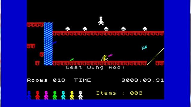 Jet Set Willy II The Final Frontier - ZX Spectrum - emulador ZEsarUX 3.1 - testeado en Windows 7 x6 смотреть онлайн